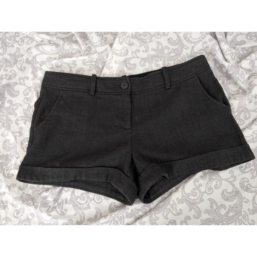 have & have gray cuffed shorts size medium